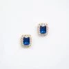 BORDEAUX EARRINGS ROYAL BLUE