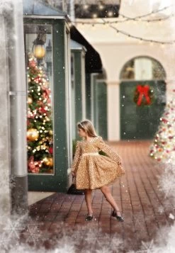 EMMA SEQUIN DRESS GOLD 17 EMMA SEQUIN DRESS GOLD -Trish Scully TSC26fb