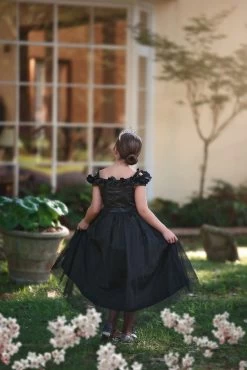 BELLE GOWN BLACK 10 BELLE GOWN BLACK -Trish Scully TSC33fb 1