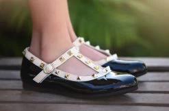 VICTORIA SHOE BLACK PATENT -Trish Scully TSC5fb 4