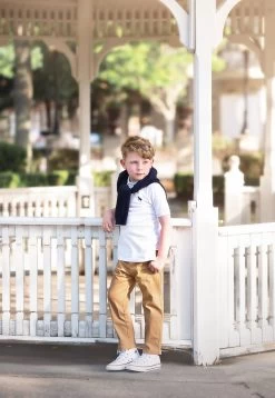 KINGSLEY POLO WHITE -Trish Scully TSC5fb 5