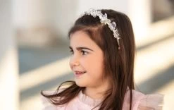 MIRABELLA HEADBAND WHITE -Trish Scully TSC70fb