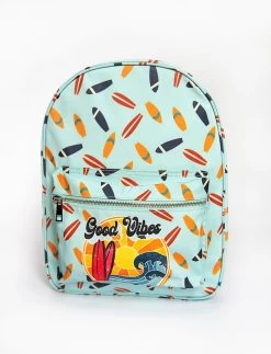 GOOD VIBES SURFBOARD BACKPACK -Trish Scully TSC7fb 1