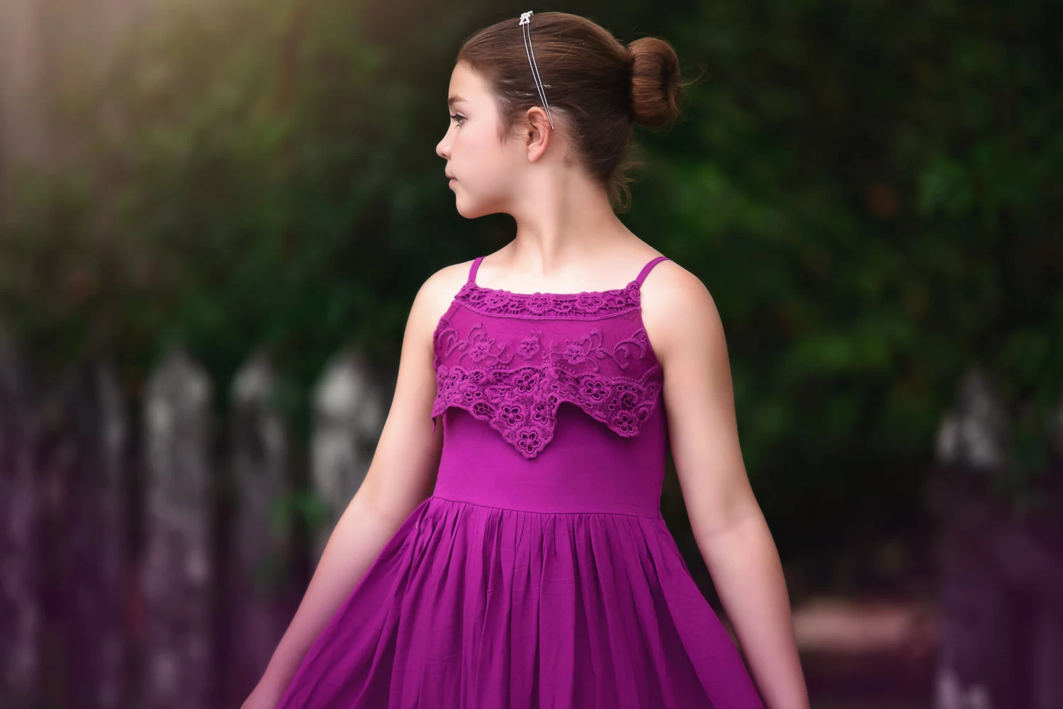 ALEXANDRA MAXI DRESS BERRY 5 ALEXANDRA MAXI DRESS BERRY - Image 3