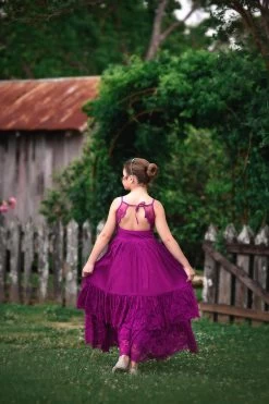 ALEXANDRA MAXI DRESS BERRY 10 ALEXANDRA MAXI DRESS BERRY -Trish Scully alexfuchsia3