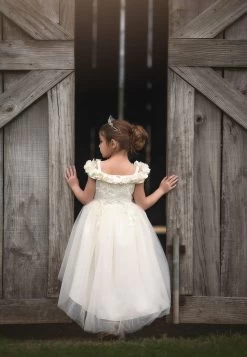 BELLE GOWN IVORY -Trish Scully bellaivoryback