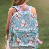 FRENCH FLORAL BACKPACK 2 FRENCH FLORAL BACKPACK -Trish Scully bluebackpackonmodel