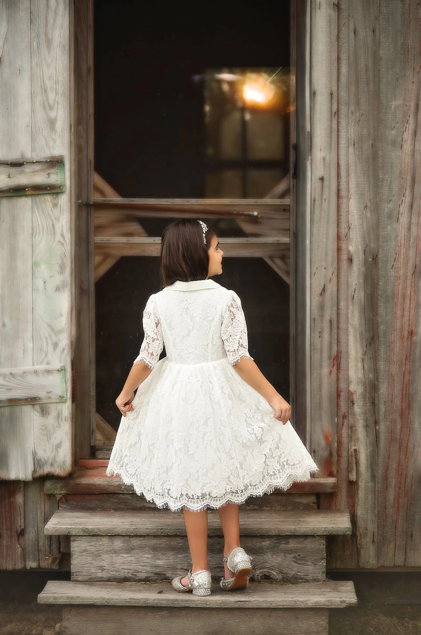 COLLETTE DRESS WHITE 5 COLLETTE DRESS WHITE - Image 3