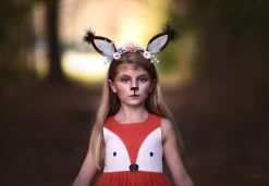 OH DEER DRESS & HEADBAND SET -Trish Scully deer