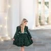 EMMA SEQUIN DRESS EMERALD 1 EMMA SEQUIN DRESS EMERALD -Trish Scully emmaemerald