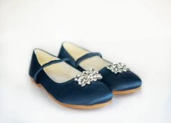 EVERLEE SHOE NAVY BLUE -Trish Scully everleenavy2