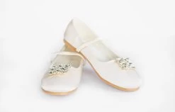 EVERLEE SHOE WHITE -Trish Scully everleewht