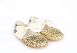 HADLEE SEQUIN SHOE GOLD -Trish Scully hadleegold