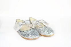 HADLEE SEQUIN SHOE SILVER -Trish Scully hadleesilv