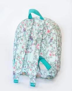 CHINOISERIE BIRDS BACKPACK -Trish Scully lightbluebackpack2