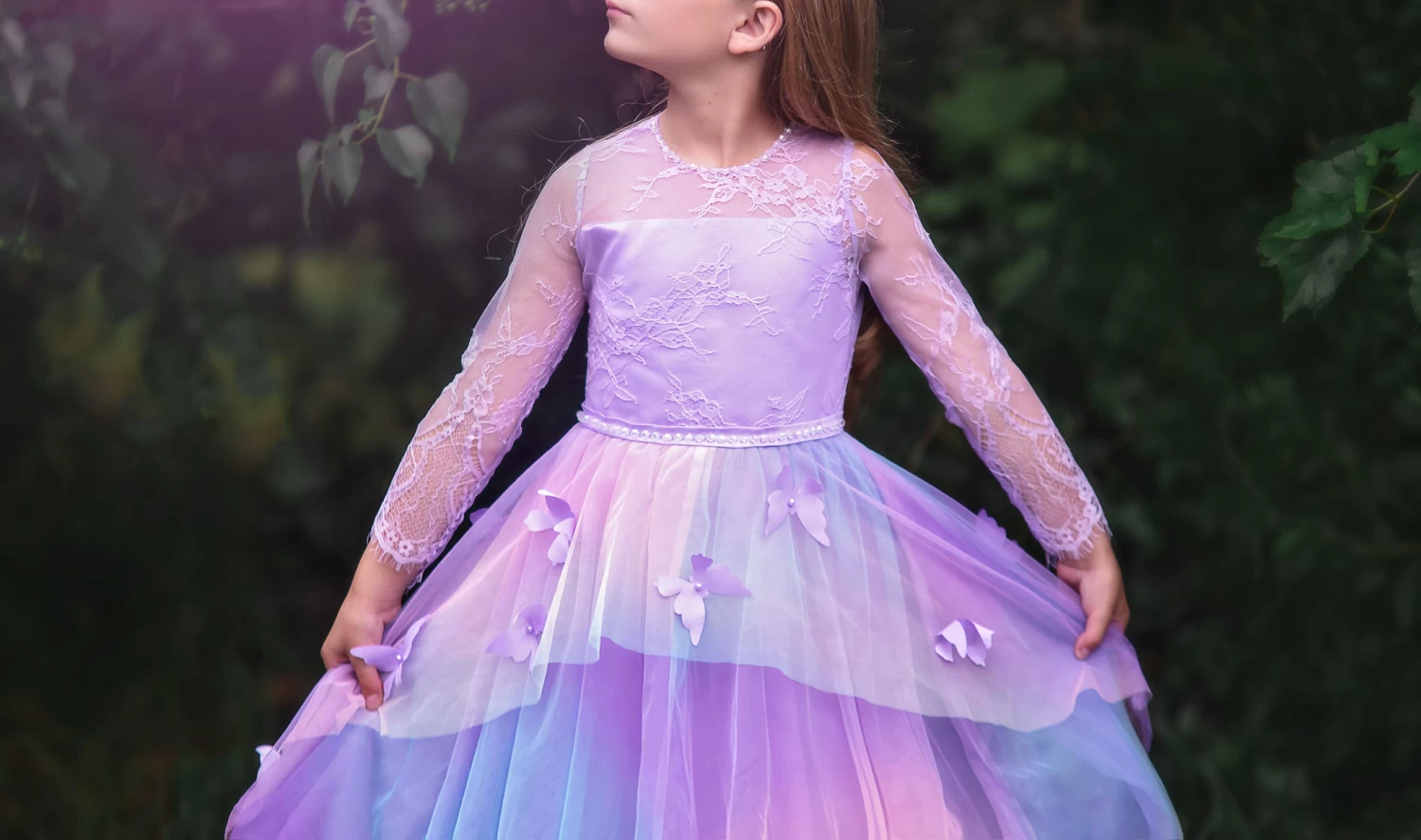 MARIPOSA GOWN WATERCOLORS 5 MARIPOSA GOWN WATERCOLORS - Image 3