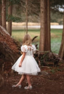 NORALEE DRESS WHITE -Trish Scully noraleeback