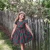 RORY DRESS EMERALD TARTAN 2 RORY DRESS EMERALD TARTAN -Trish Scully roryemt