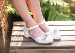 RYLEE BOW SHOE WHITE -Trish Scully whitebowshoe1