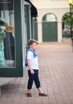 HENRY PANT NAVY -Trish Scully whitepolonavypants2